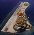 Airstrip on Spratly island